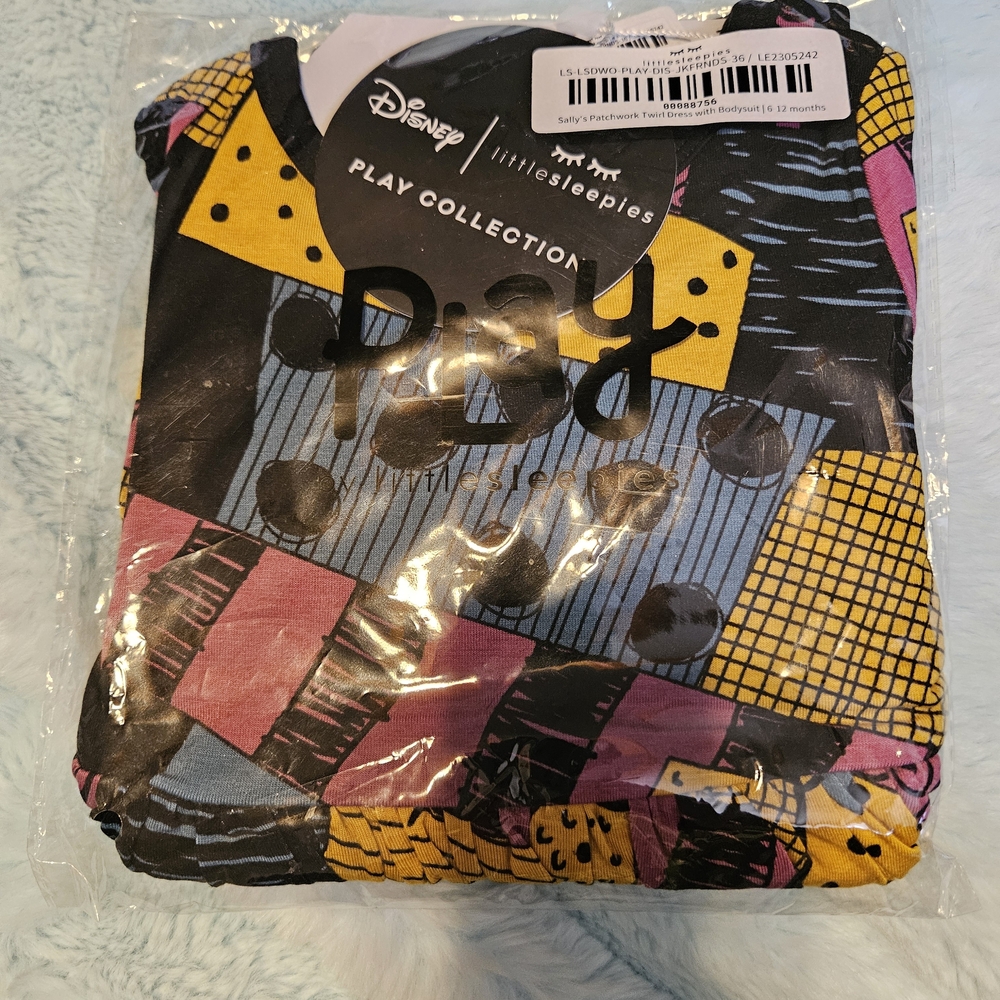 Disney Little Sleepies Colorful Patchwork Pajama Set